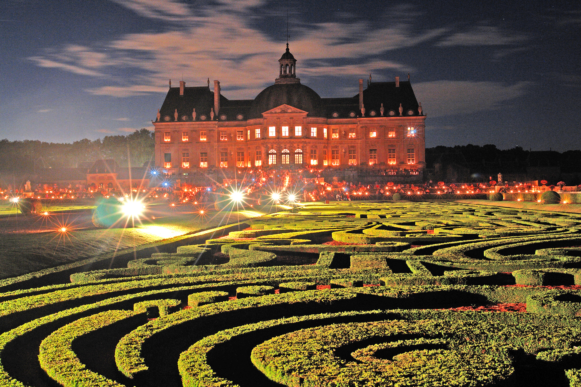 Chateau vaux le Vicomte candlelight Milochau