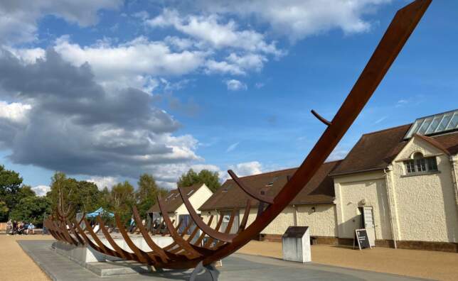 Sutton Hoo Ship skeleton