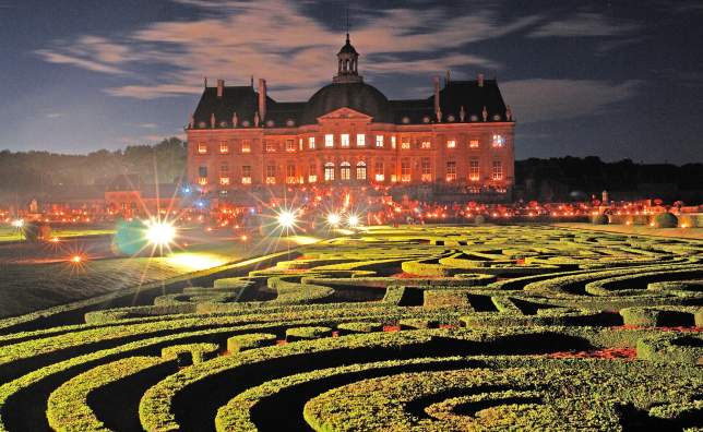 Chateau vaux le Vicomte candlelight Milochau