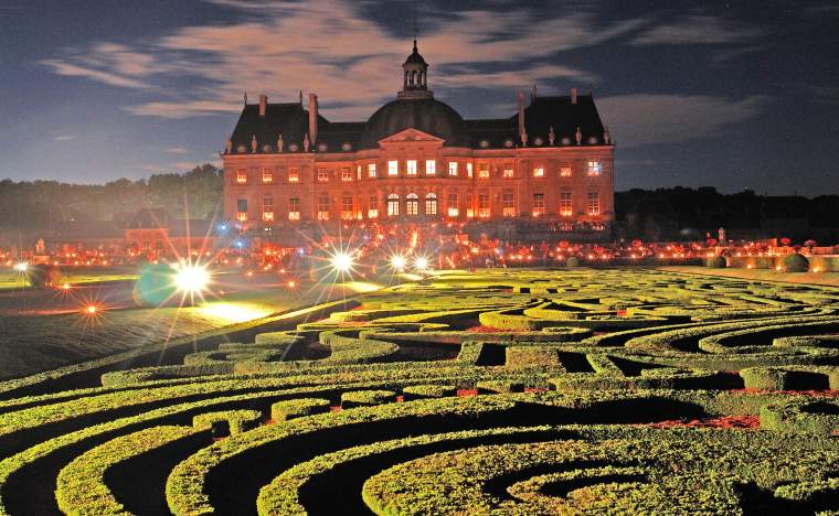 Chateau vaux le Vicomte candlelight Milochau