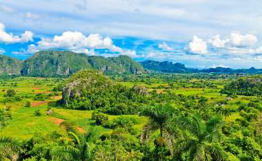 The Vinales valley in Cuba a famous tourist destination and a major tobacco growing area 86722891 c Kamira