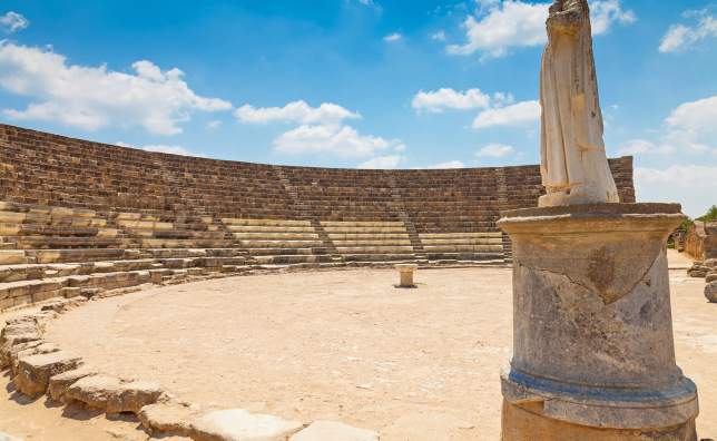 Salamis Ruins in Northern Cyprus