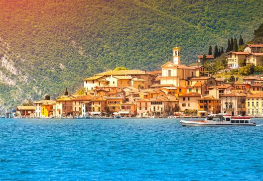 City-Peschiera-Maraglio.-Region-Lombardy-Province-Brescia-BS-in-Iseo-Lake.-Italy