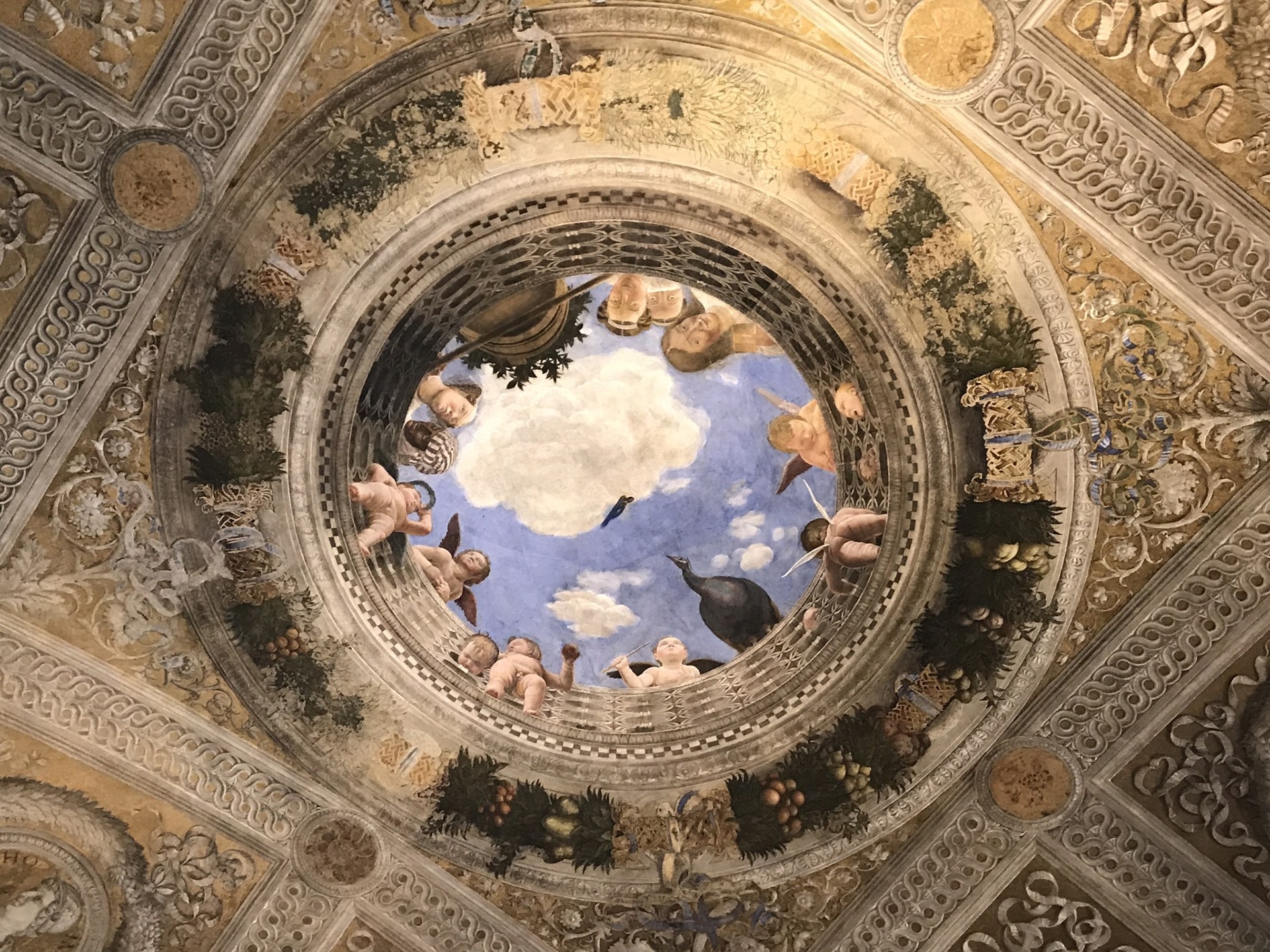 Ceiling camera degli sposi Mantua