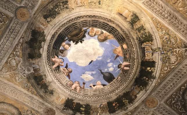 Ceiling camera degli sposi Mantua