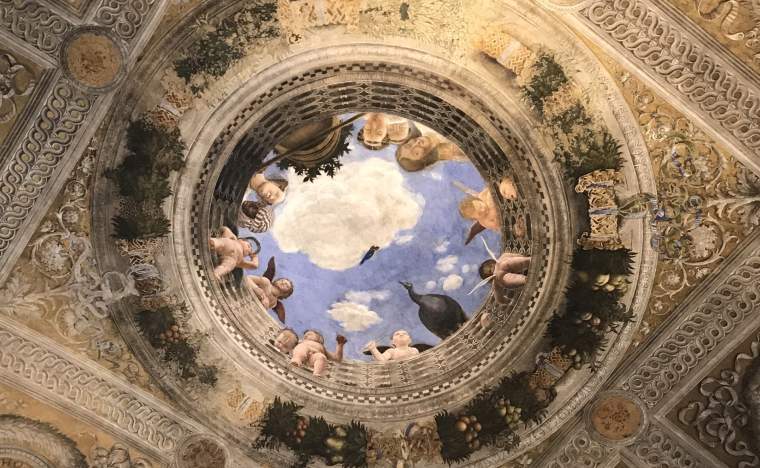 Ceiling camera degli sposi Mantua