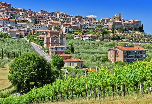 City-of-Chianciano-Terme-in-the-province-of-Siena-in-Tuscany-Italy