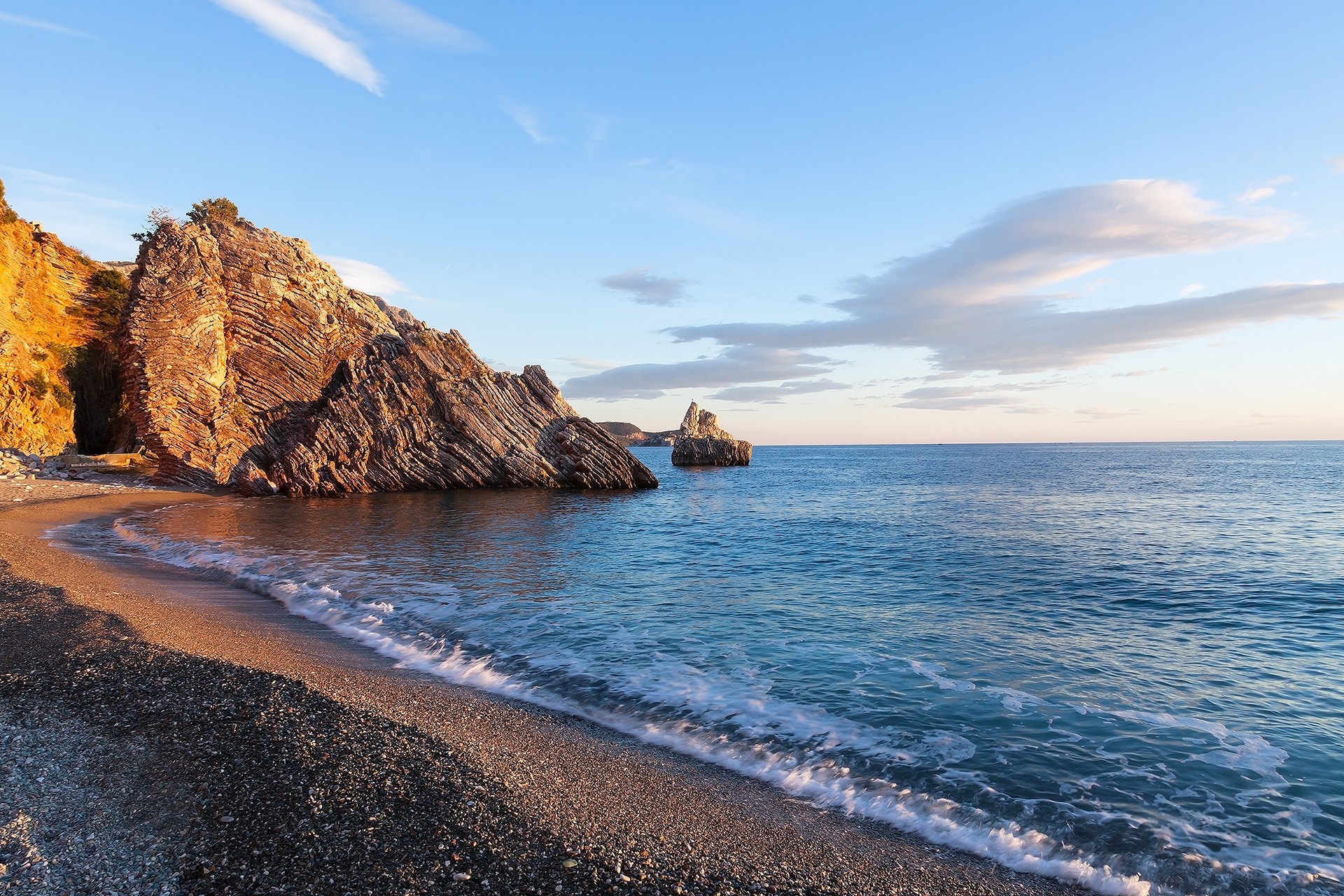 Montenegro-Becici-resort-sunset