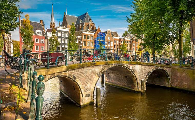 Canal-in-Amsterdam