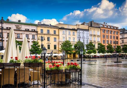 Krakow-Polands-historic-center-a-city-with-ancient-architecture
