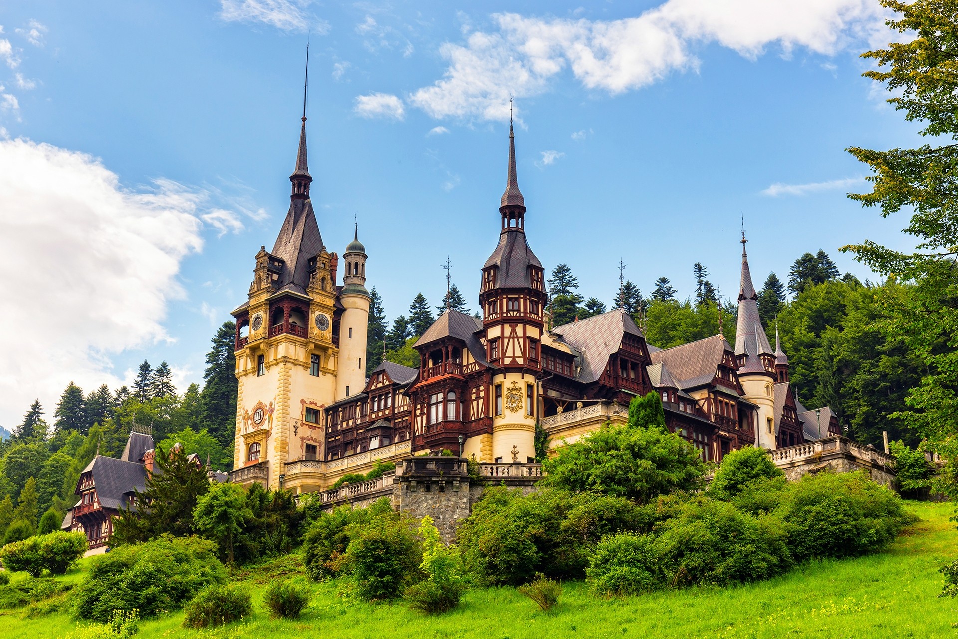 Peles castle Sinaia Romania