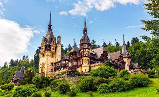 Peles castle Sinaia Romania