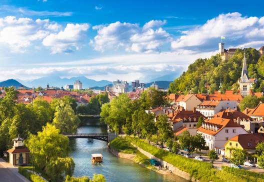 Cityscape-of-the-Slovenian-capital-Ljubljana