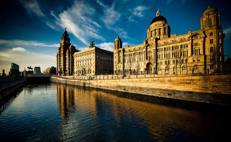 The-Stunning-Skyline-the-Three-Graces-of-Liverpool