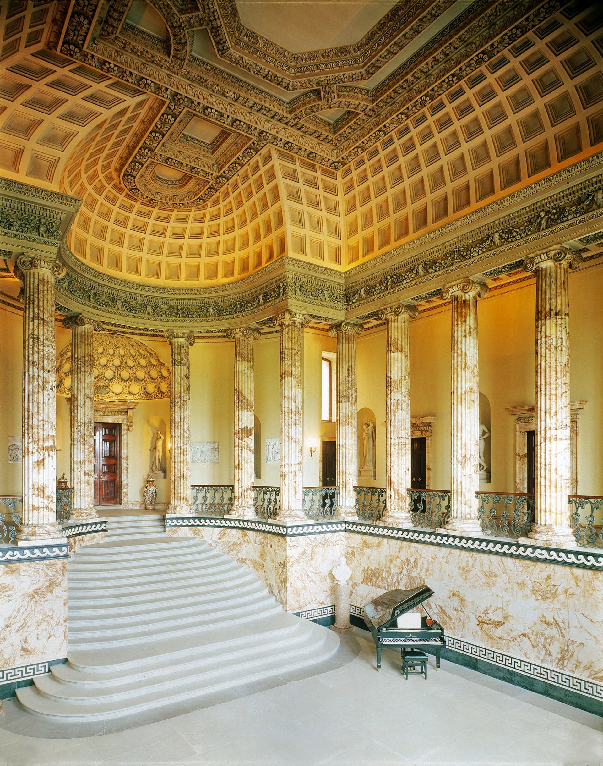 Holkham-Hall-the-Marble-Hall