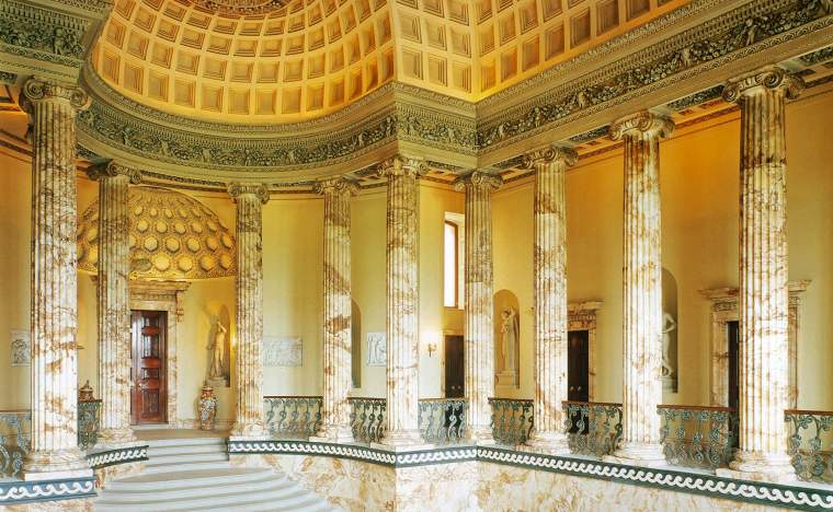 Holkham-Hall-the-Marble-Hall