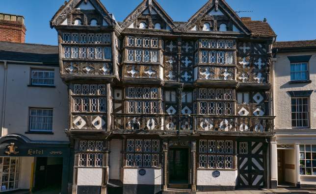 Feathers-hotel-in-Ludlow-South-Shropshire-a-landmark-historic-building
