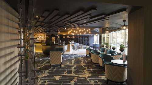 Crowne Plaza Harrogate bar lobby