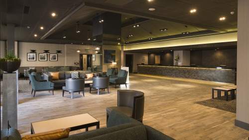 Crowne Plaza Harrogate reception lobby