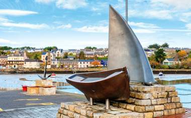 View of Kinsale harbor County Cork Republic of Ireland