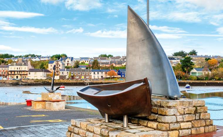 View of Kinsale harbor County Cork Republic of Ireland