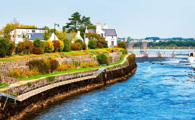 Beautiful landscape of Galway Ireland
