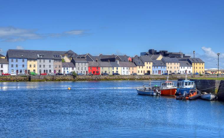 The Claddagh Galway in Galway Ireland