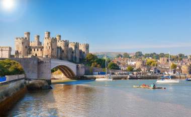 Famous-Conwy-Castle-in-Wales-United-Kingdom-series-of-Walesh-castles-2