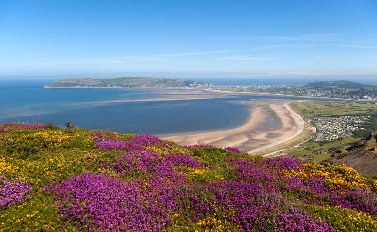 Views-from-Conwy-Mountain-towards-Llandudno-and-the-North-Wales-Coast-UK-with-sea