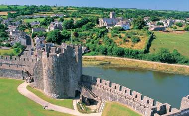 Pembroke Castle Crown copyright 2013 Visit Wales 1