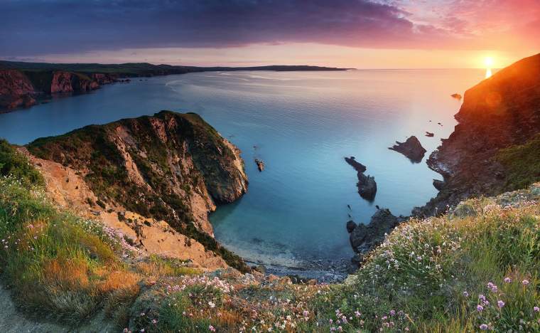 Pembrokeshire Coast Sunset